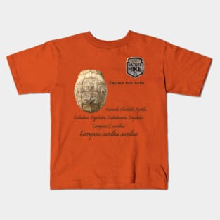 Eastern Box Turtle Shell Bone Taxonomy Kids T-Shirt